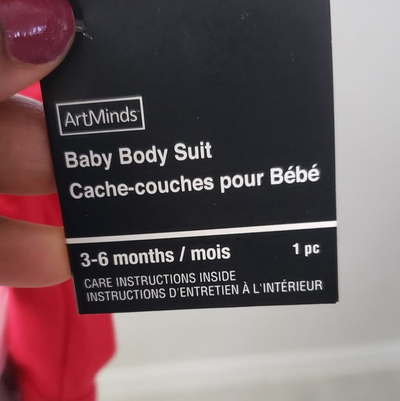 Hello Valentine baby onesie size 3-6 months - Picture 2 of 2